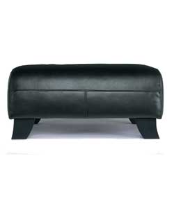 Semi-aniline leather with split leather back and sides.Solid wooden feet.Minimal assembly required.A