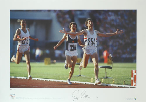 Olympic Gold: Signed by Sebastian Coe