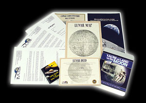 A gift that is truly out of this World... The founder of the Lunar Embassy, Dennis M Hope, discovere