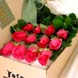 One Dozen Red Long Stem Boxed Roses