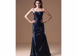 Unbranded One-shoulder Backless Beading Pleated Empire