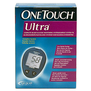 One Touch Ultra Blood Glucose Meter - size: 1
