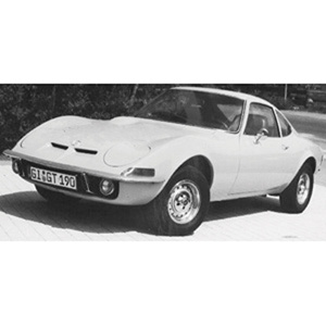 Unbranded Opel GT/J 1971 White