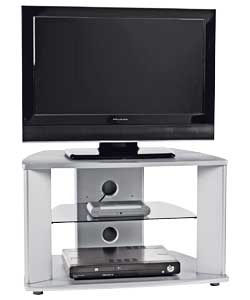 Unbranded Open up to 32 Inch TV Stand - Silver