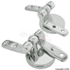 Unbranded Oracstar Chrome Plated Toilet Seat Hinges