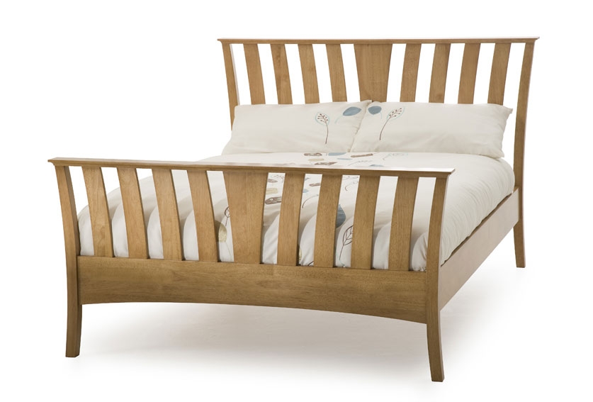 Unbranded Ordelia Bedstead - Double or King Size - Honey