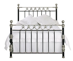 Original Bedstead Co- The Elgin (Antique Nickel) 4ft 6&quot;Double Metal Bed