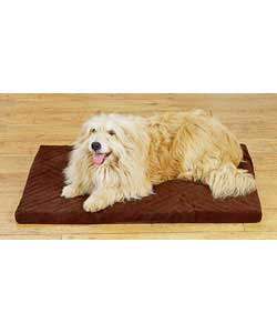 Orthopaedic pet bed that gives additional comfort and support by dispersing and reducing pressure fo