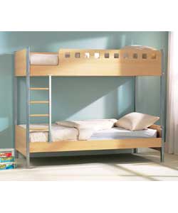Oslo Single Bunk Bed with Comfort Mattress