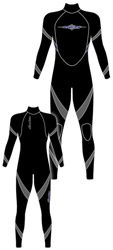 Osprey Mens Full Wetsuit Chest 38in (Long Leg)