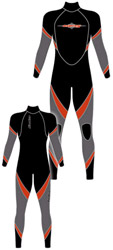 Osprey Mens Full Wetsuit Chest 39in (Long Leg)