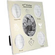 This Our 40th Wedding Anniversary Photo Frame is in a collage style so five photo`s can be