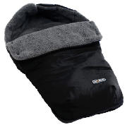 Unbranded OutnAbout Footmuff, Black