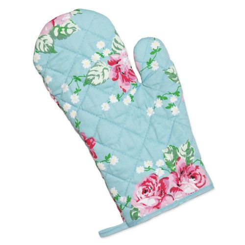 Unbranded Oven Glove in English Rose Cotton