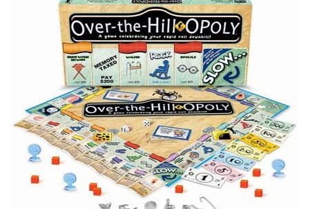 Unbranded Over The Hill Opoly Game 4841CX
