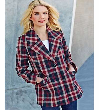 Unbranded Oversized Check Blazer