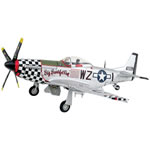 A wonderful 1/35 scale diecast replica of the P-51D Mustang `Big Beautiful Doll` as piloted by the l