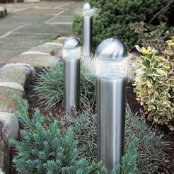 Pack 3 Stainless Steel Lights