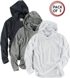 Unbranded Pack 3 T-shirt Hoodies