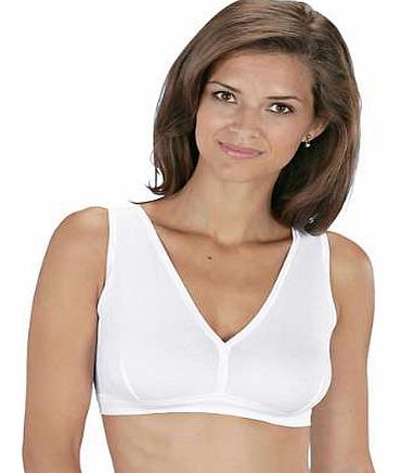 Unbranded Pack of 2 Non Wired Bra Tops