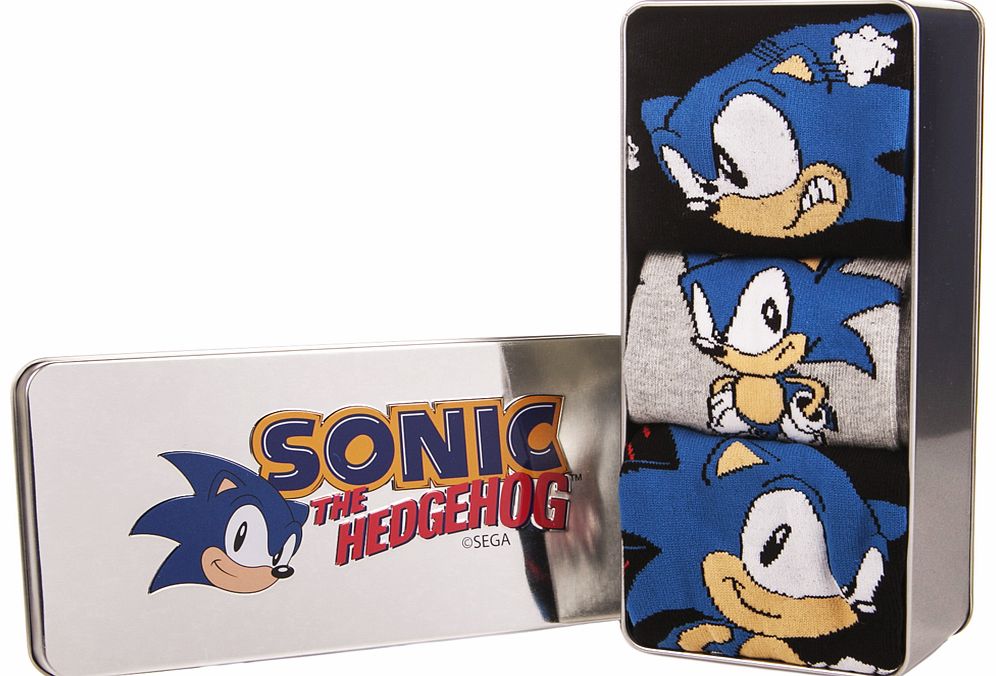 I bet Sonics feet get cold while hes out running around town....he should listen to our advice and get some awesome socks from TruffleShuffle! If youre into old skool gaming, then these socks will feel at home in your sock drawer! A must have for all
