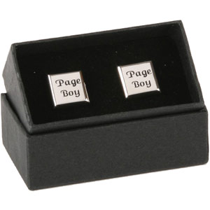 These Page Boy Cufflinks make a great gift for your page boy to wear on your special wedding day.The