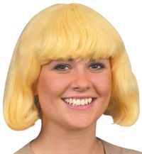 Unbranded Pageboy Wig 12 ins White