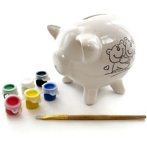 Paint Your Own Piggy Bank