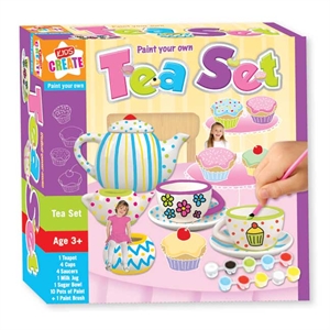 Unbranded Paint Your Own Toy Tea Set