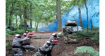 Unbranded Paintballing for Eight