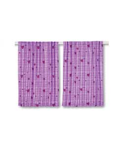 Pair of Groovy Chick Pencil Pleat Curtains