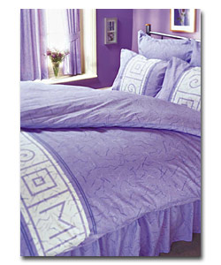 Pair of Lilac Oxford Pillowcases Easy care