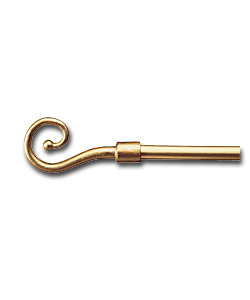 Curtain Pole Ends Gold