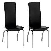 Unbranded Pair of Yakima chairs, black