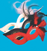 Unbranded Paloma eyemask, red