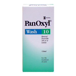 Panoxyl Wash 10 utilises Benzoyl Peroxide for the