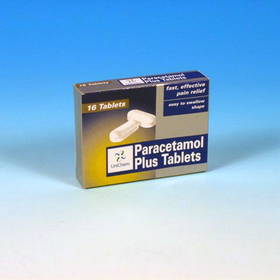 Unbranded Paracetamol Plus Tablets pack 16
