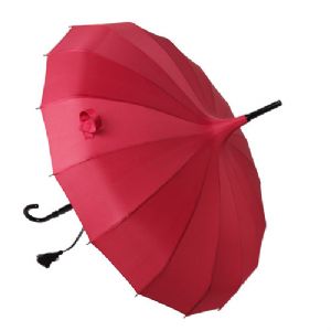 Unbranded Parasol Umbrella - Red