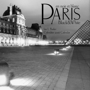 Paris Black & White Calendar