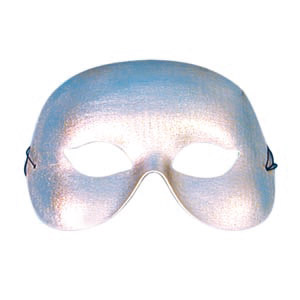 Unbranded Party eyemask, silver