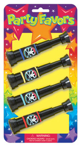 Unbranded Party Pirate telescopes, pk 4
