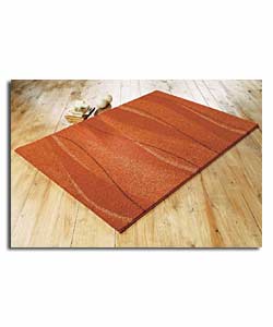 Passion Wave Terracotta Rug
