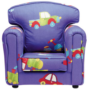 Patterned Armchair- Transport