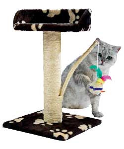 Unbranded Paw Print Cat Scratching Tree