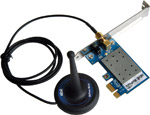· Future proof your PC with this 54Mbps wireless network card using the new PCI-E socket · Include