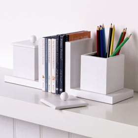 Unbranded Pen Pot Bookends