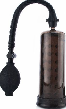 Penis Pump - Black - This superb penis pump has been manufactured to the highest standards, with an easy to use hand pump to give enough suction to enlarge your penis. The device works by pumping blood to your penis to give a better erection or use r