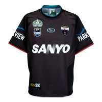 Unbranded Penrith Panthers Home Rugby Shirt.
