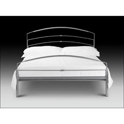 Penta 4ft 6 Double Bedstead - Aluminium