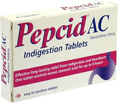 Pepcid AC Indigestion Tablets 6x